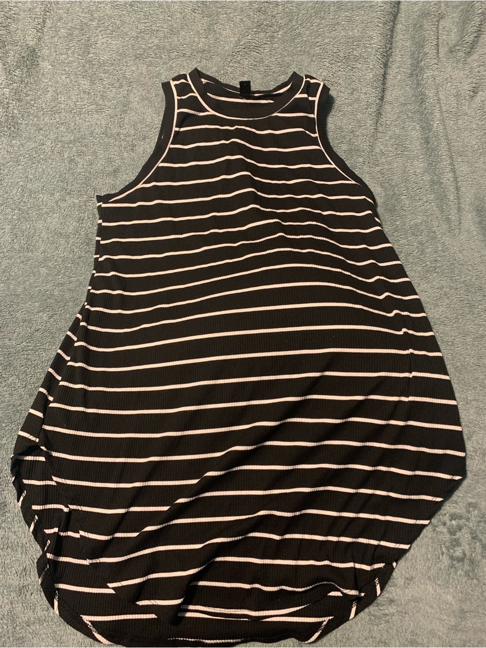 ⭐️ 3/30$ — Sleeveless Black and White Striped Women’s Dress
